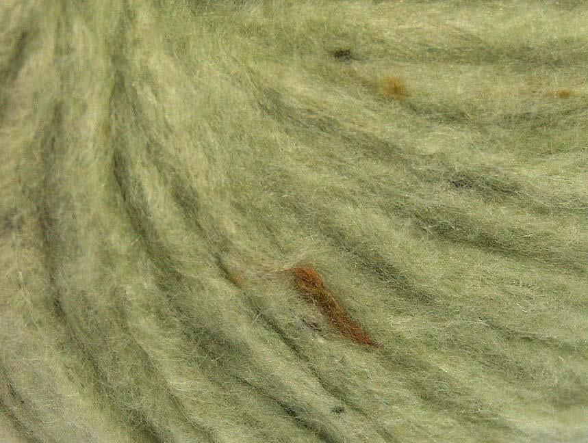 Lot of 8 Skeins Ice Yarns SOFTAIR TWEED (4% Viscose) Yarn Light Green