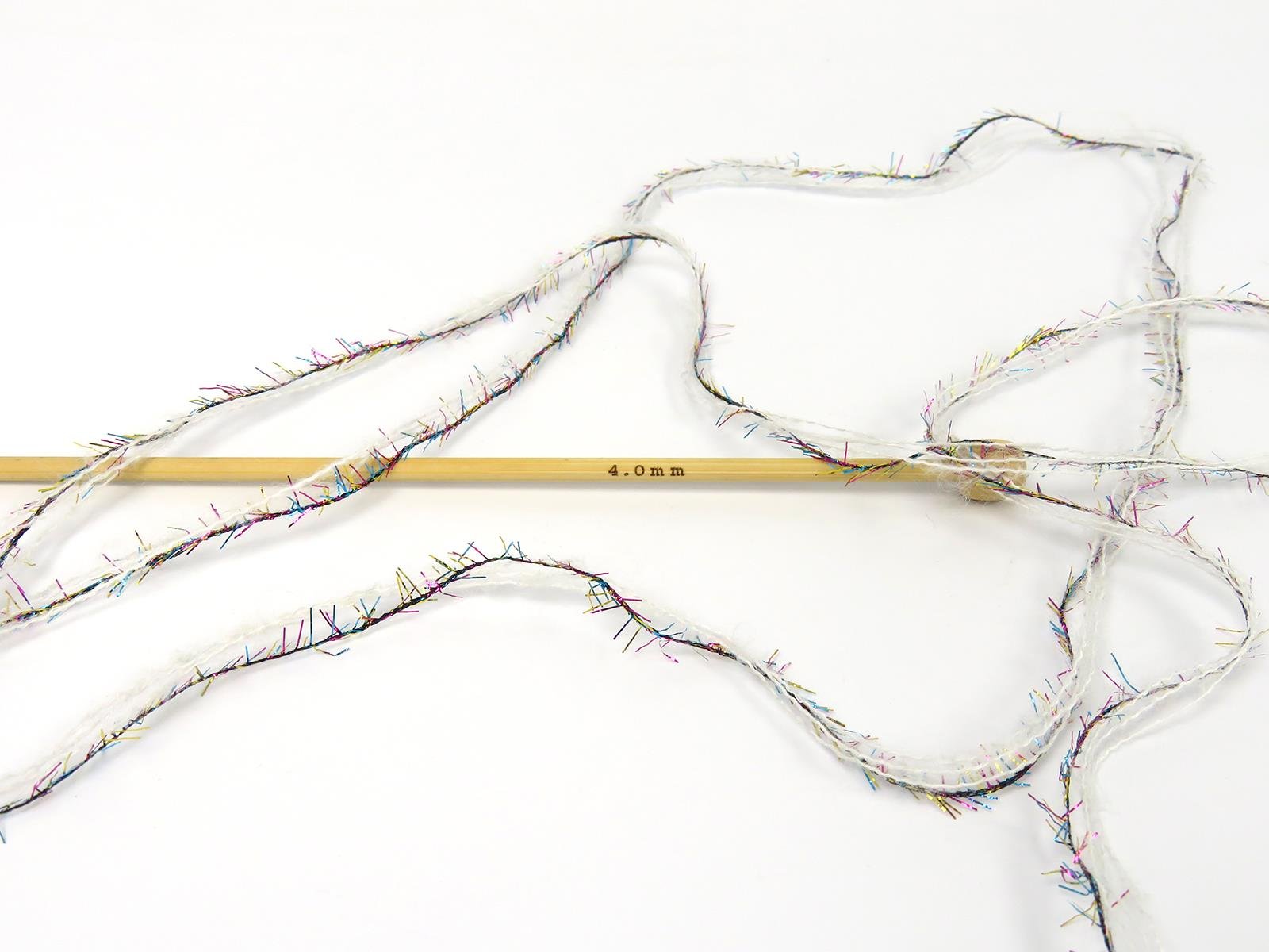 Lot of 8 Skeins Ice Yarns TOMMY WOOL GLITZ (7% Wool) Yarn Light Grey Black Turquoise Pink Gold