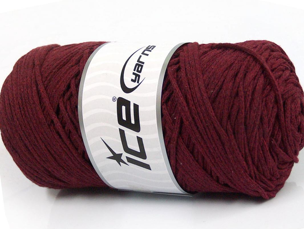 Macrame Cotton Bulky Burgundy