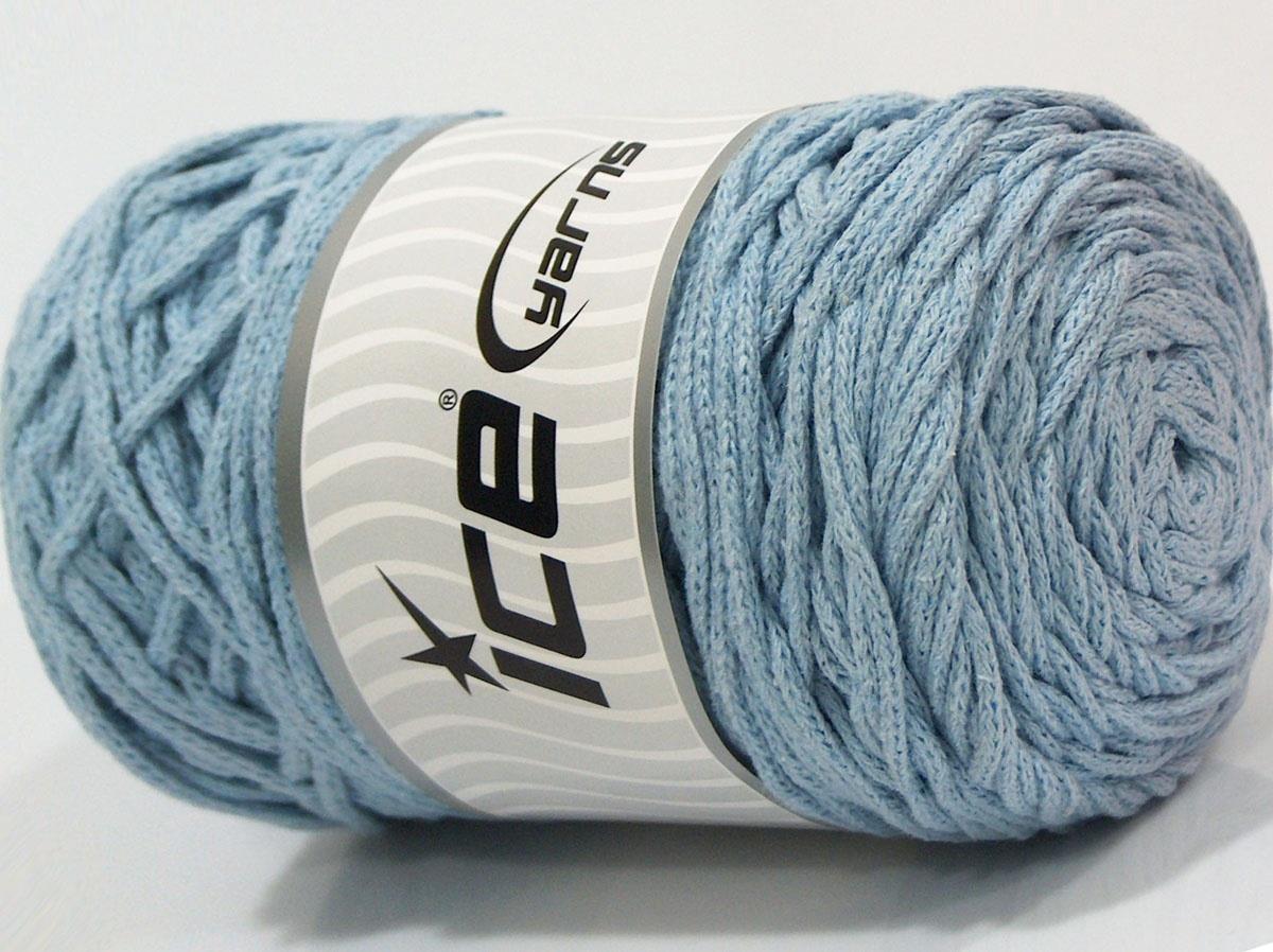 Macrame Cotton Bulky Light Blue