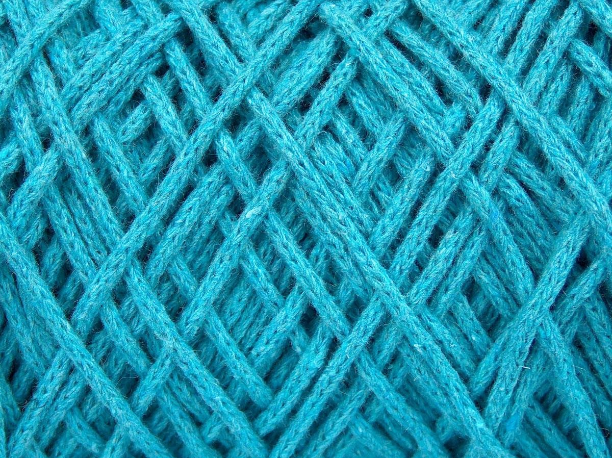 Macrame Cotton Bulky Turquoise