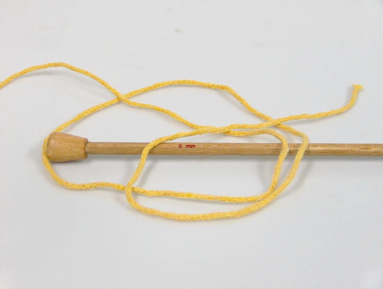 Macrame Cotton Bulky Yellow