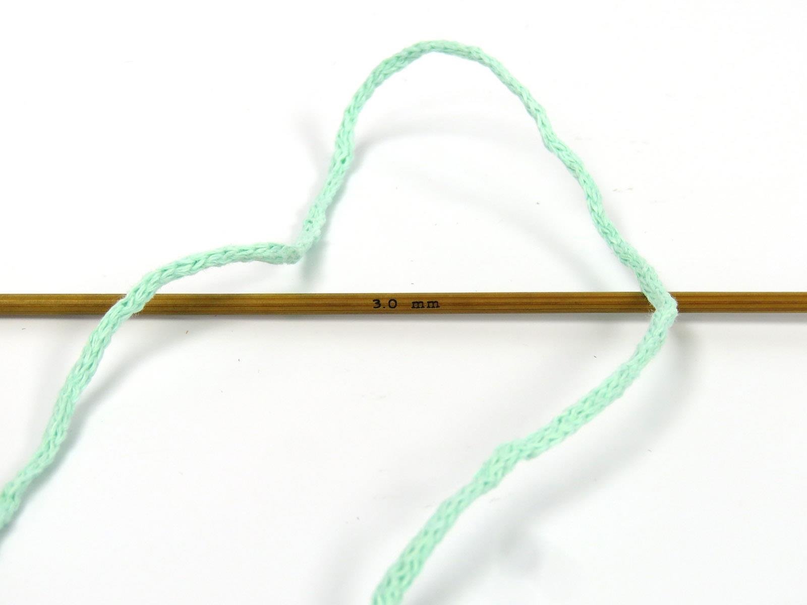 Macrame Cotton Magic Orange, Grey, Light Mint Green, Copper