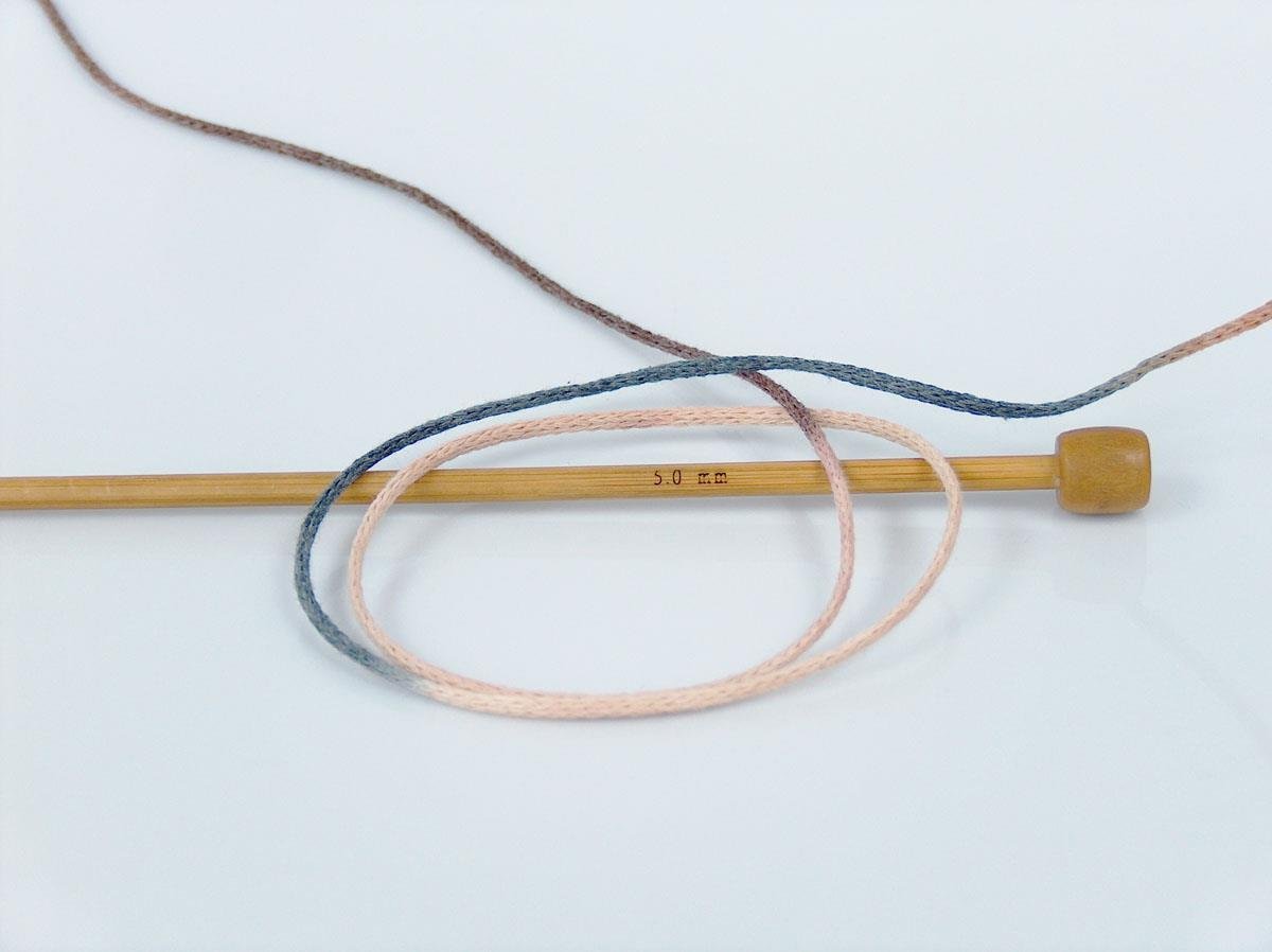 Macrame Cotton Print Cream, Brown Shades, Grey Shades