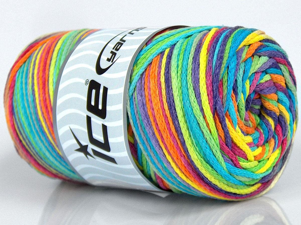 Macrame Cotton Print Rainbow