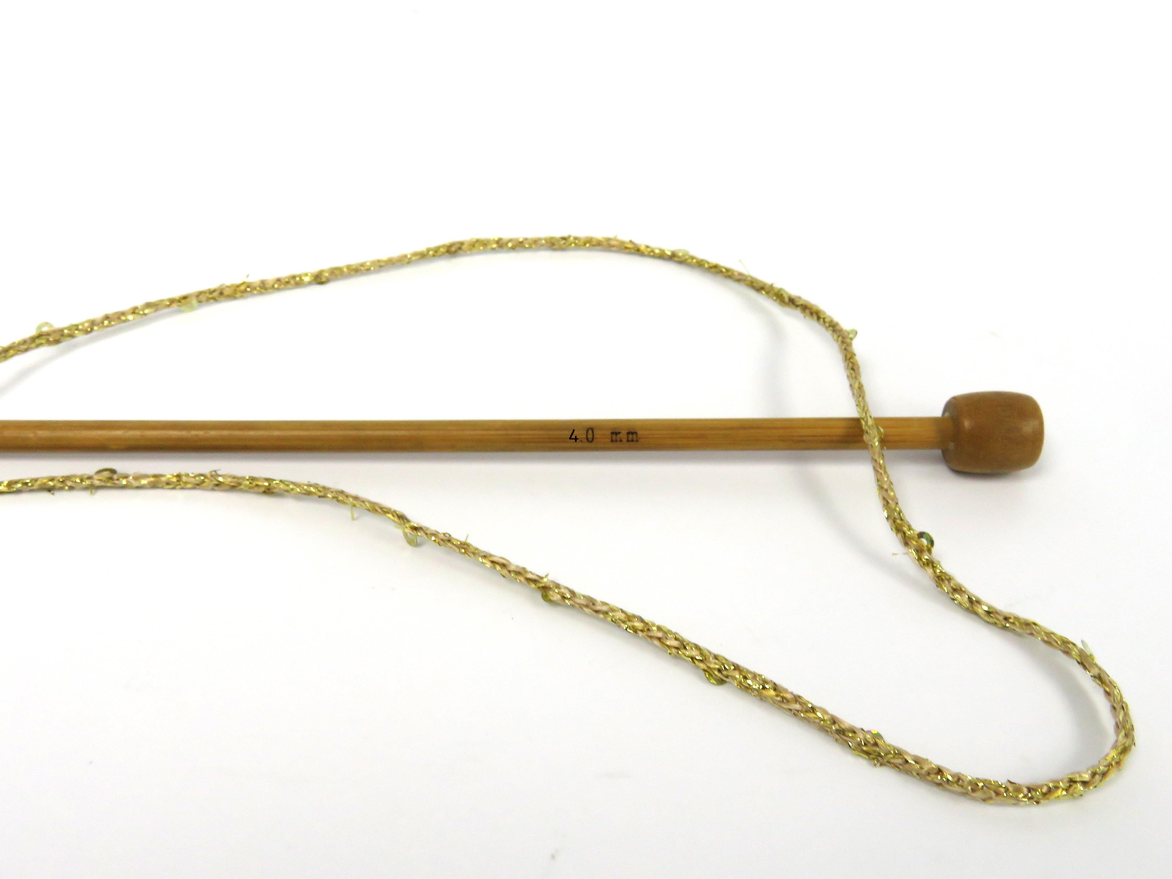 Macrame Glitz Paillette Altın