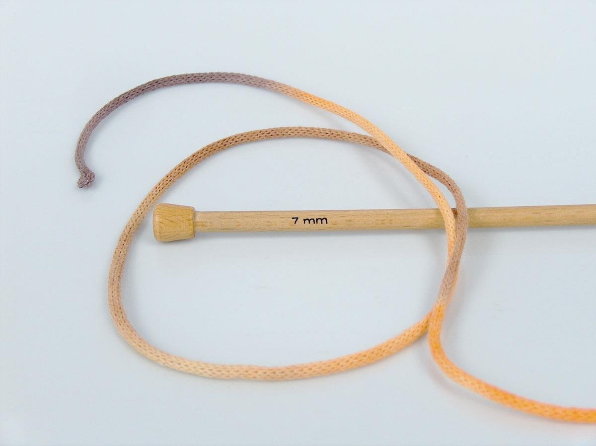 Macrame VisCot Color 3mm Orange, Yellow, Brown Shades