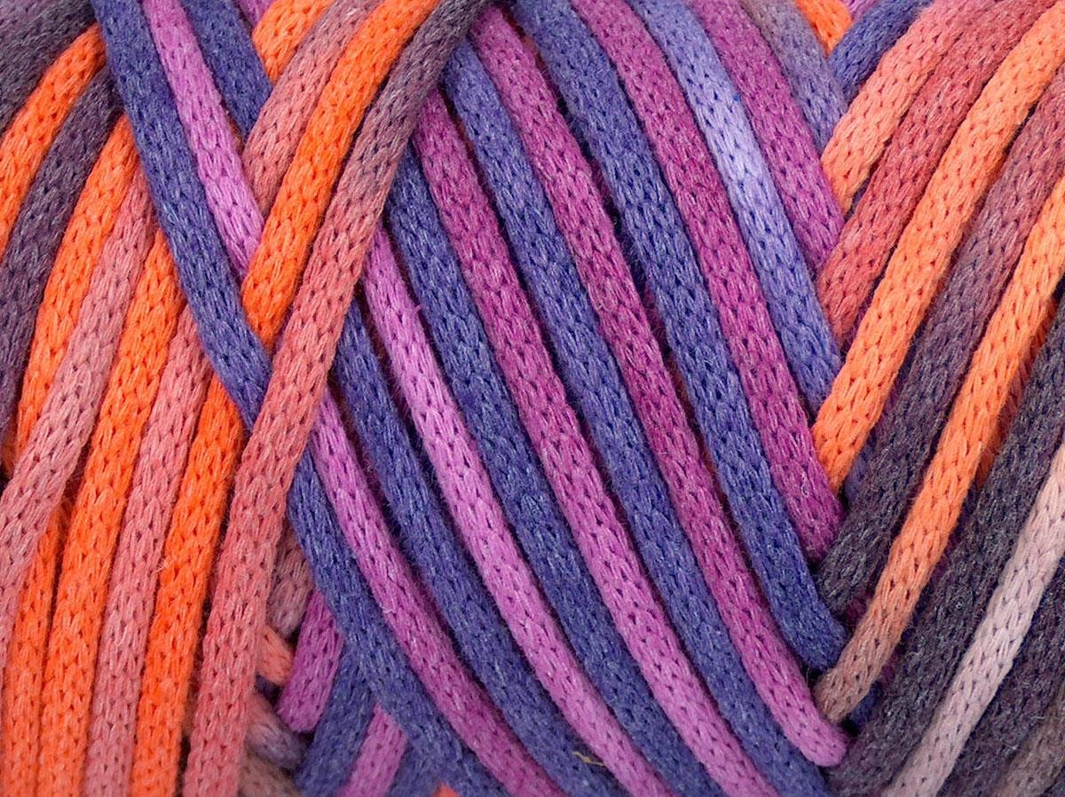 Macrame VisCot Color 3mm Pink, Purple, Orange, Maroon
