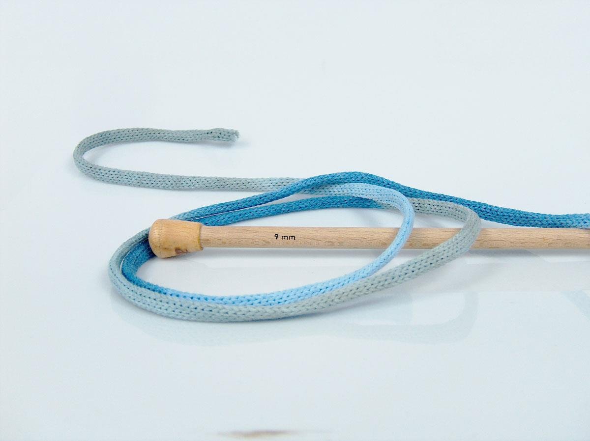 Macrame VisCot Color 5mm Blue Shades, Grey Shades