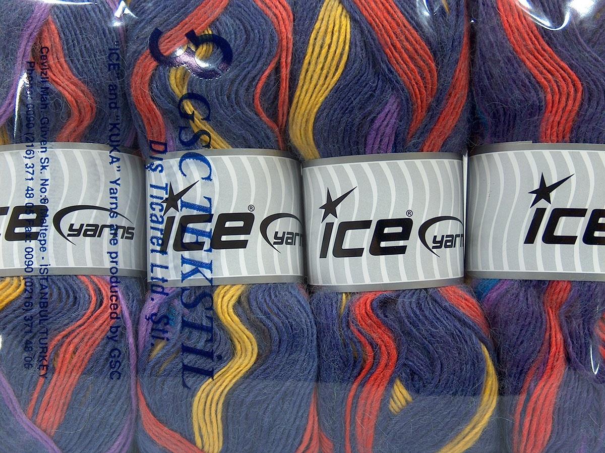 Madonna Orange, Gold, Lavender