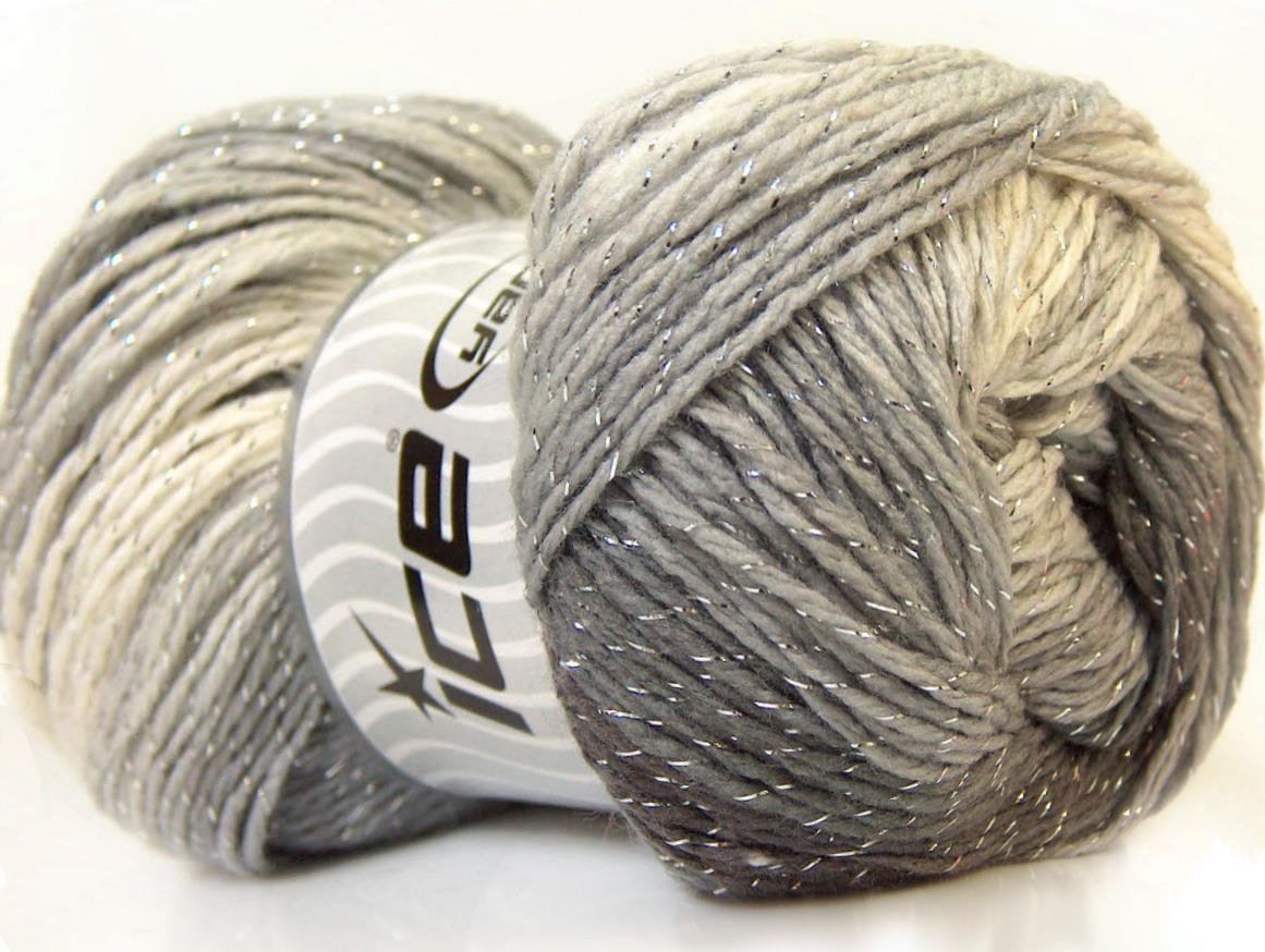 Magic Glitz Black, White, Grey, Silver