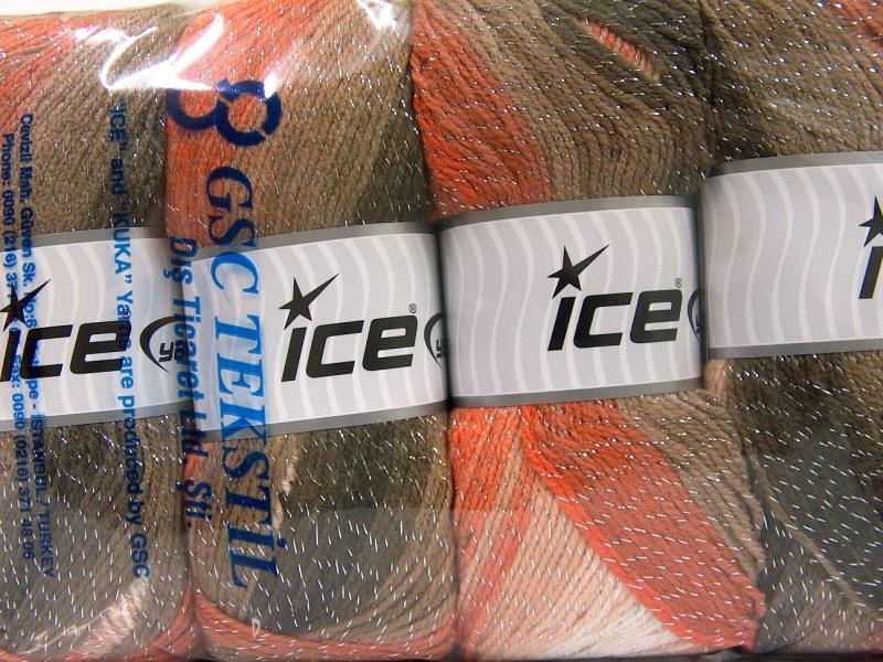 Magic Glitz Orange, Brown Shades