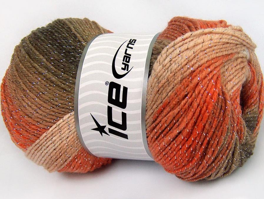 Magic Glitz Orange, Brown Shades