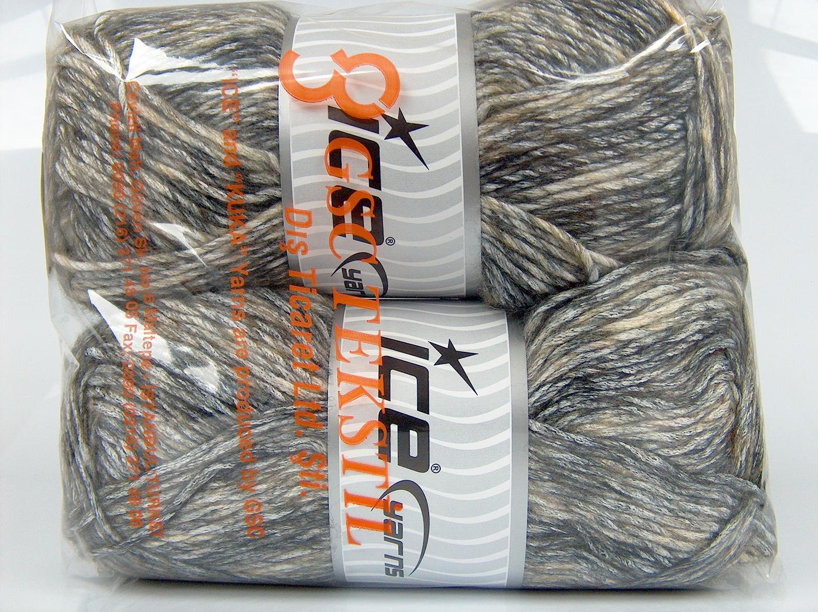 Mega Star Black, Cream, Khaki