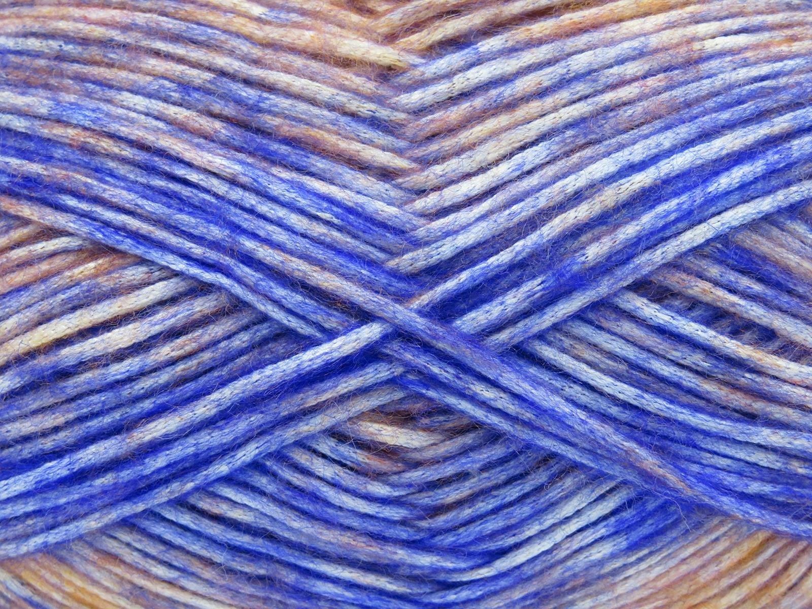 Mega Star White, Salmon, Saxe Blue