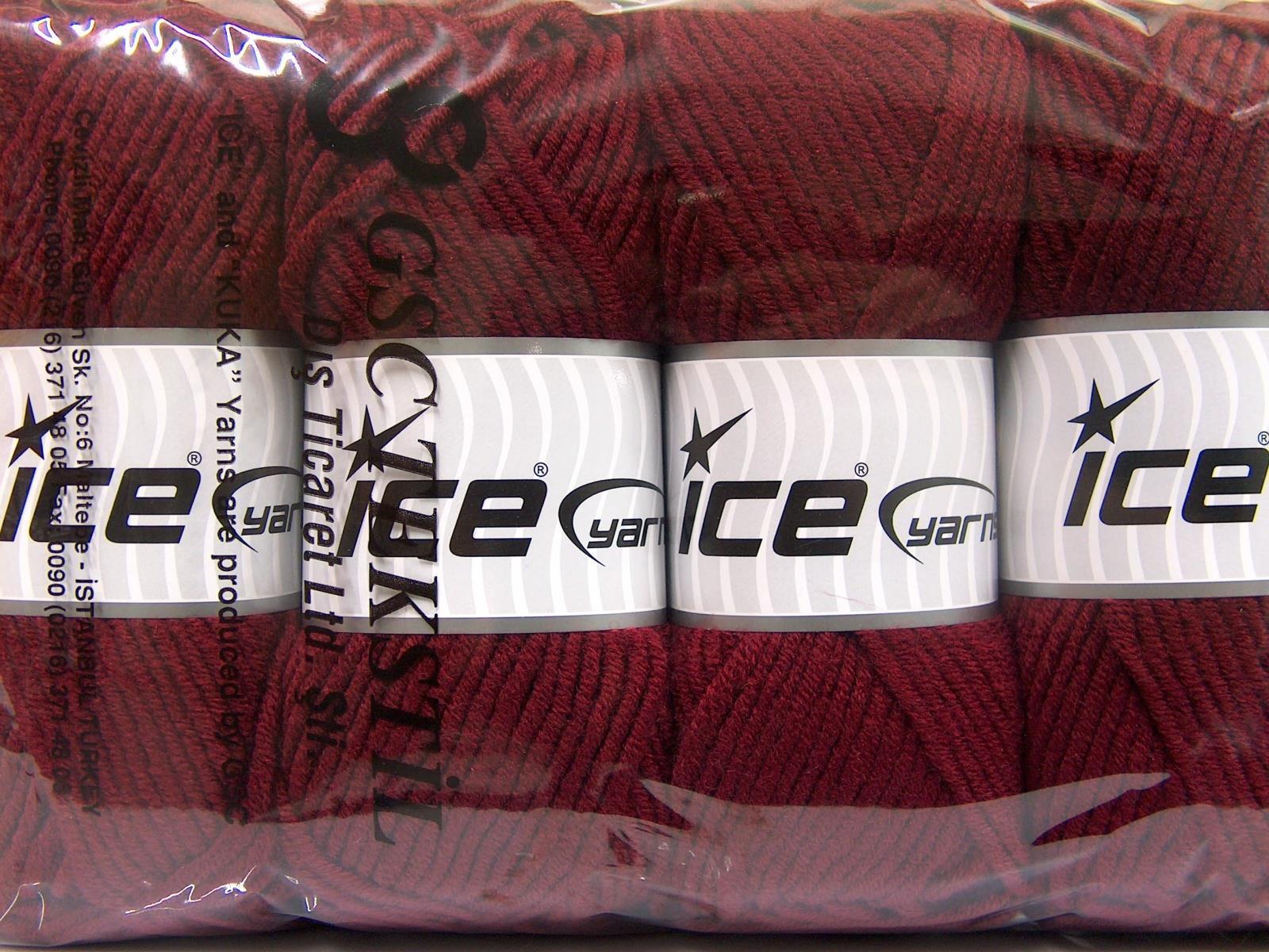 Merino Chunky Burgundy