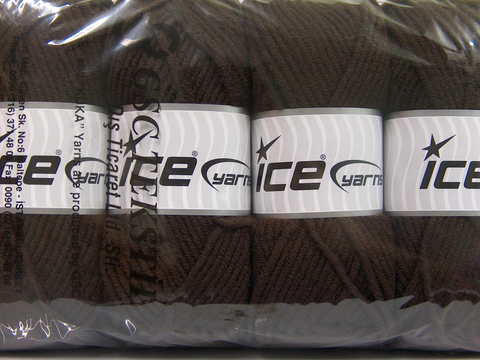 Merino Chunky Coffee Brown