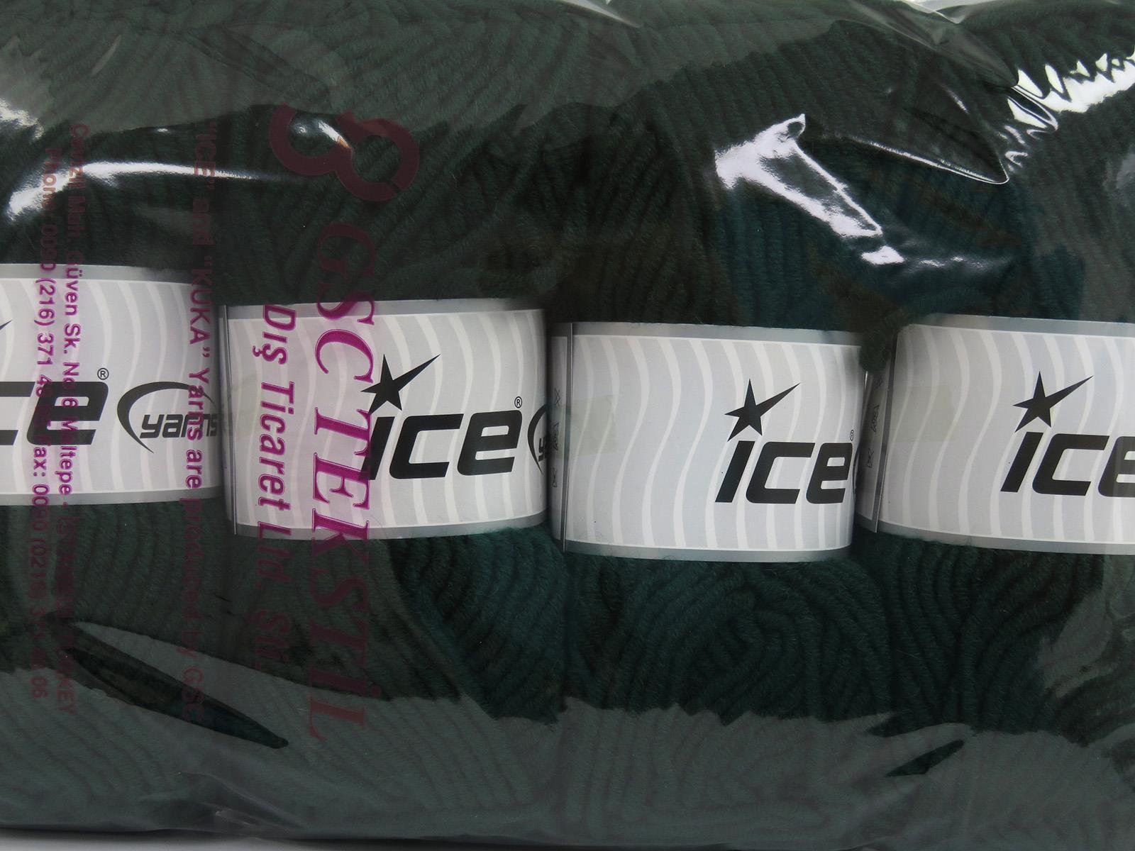 Merino Chunky Dark Green