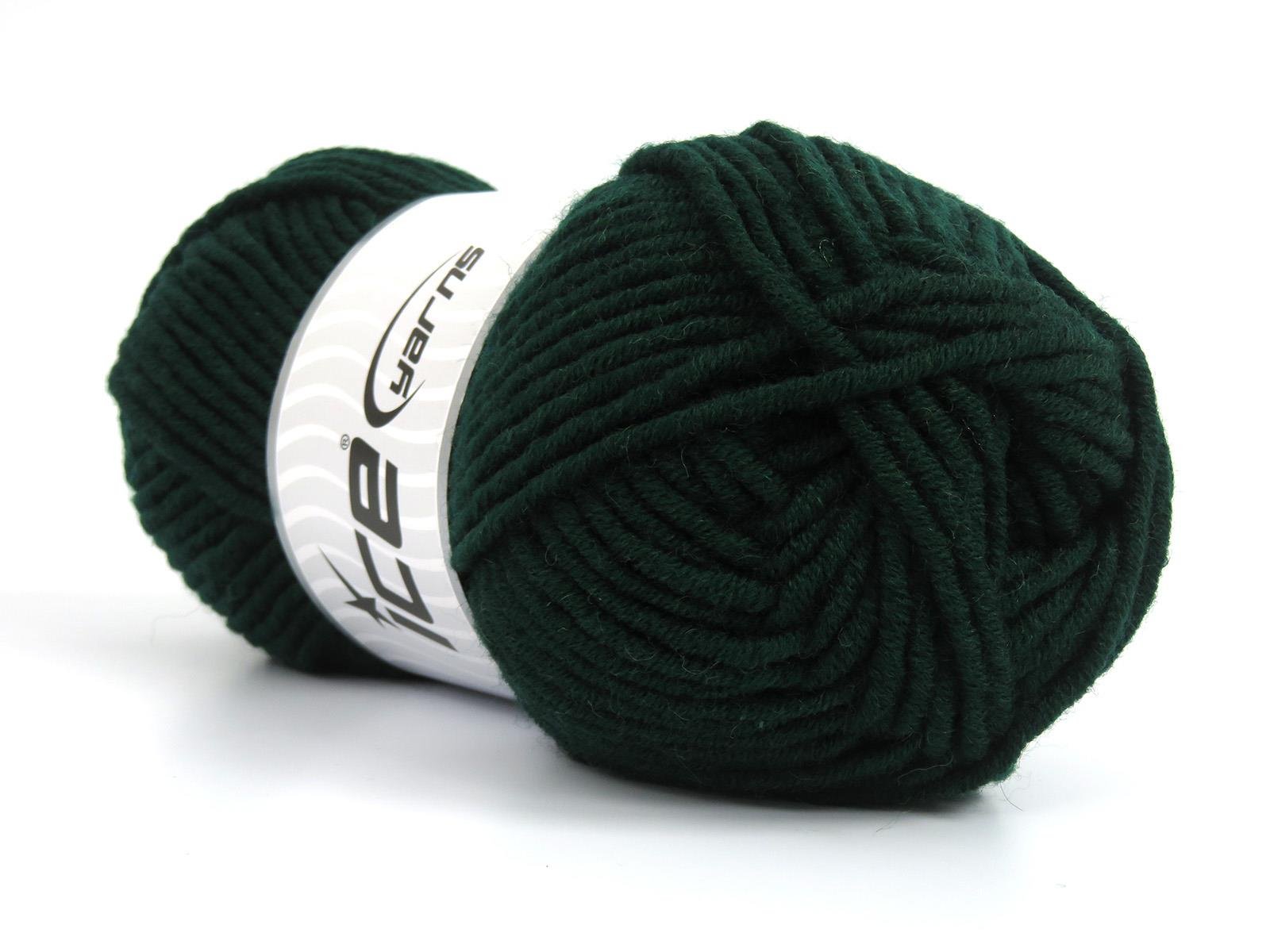 Merino Chunky Dark Green