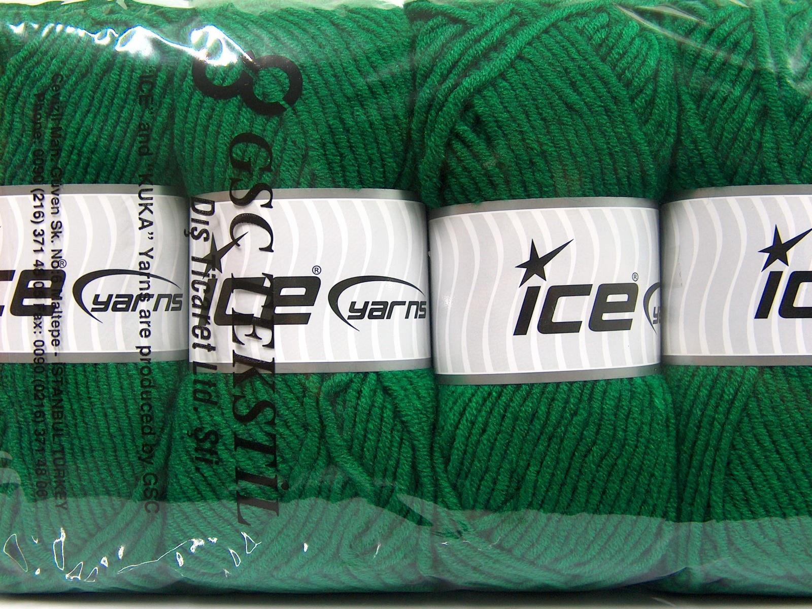 Merino Chunky Dark Green