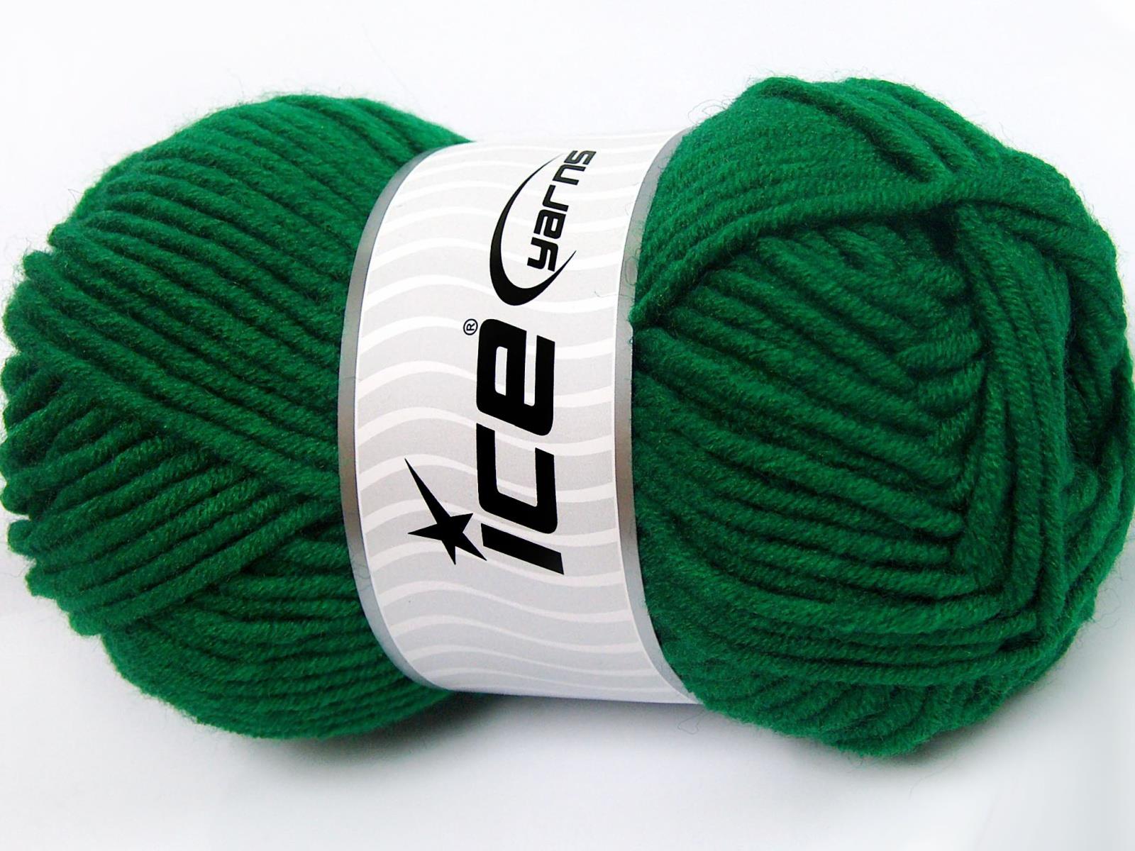 Merino Chunky Dark Green
