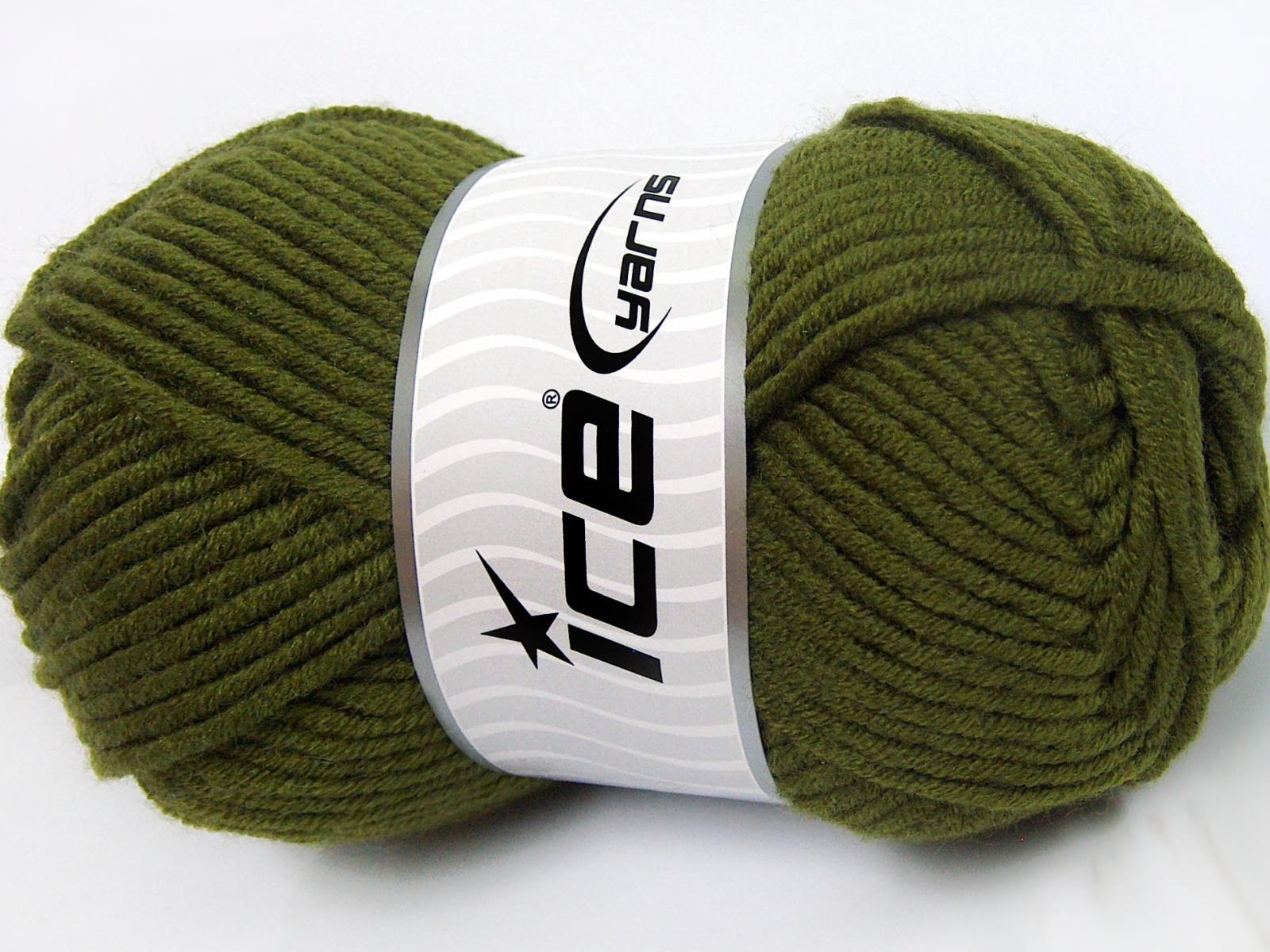 Merino Chunky Dark Khaki