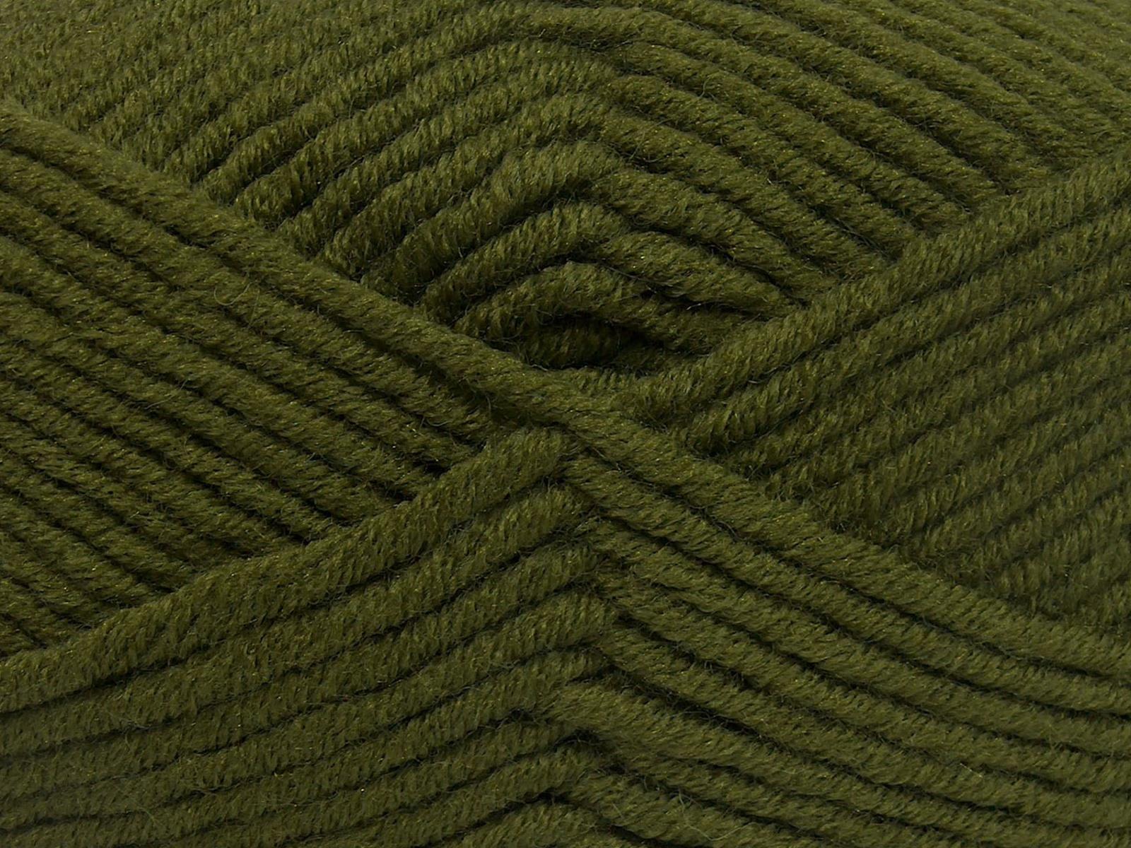 Merino Chunky Dark Khaki