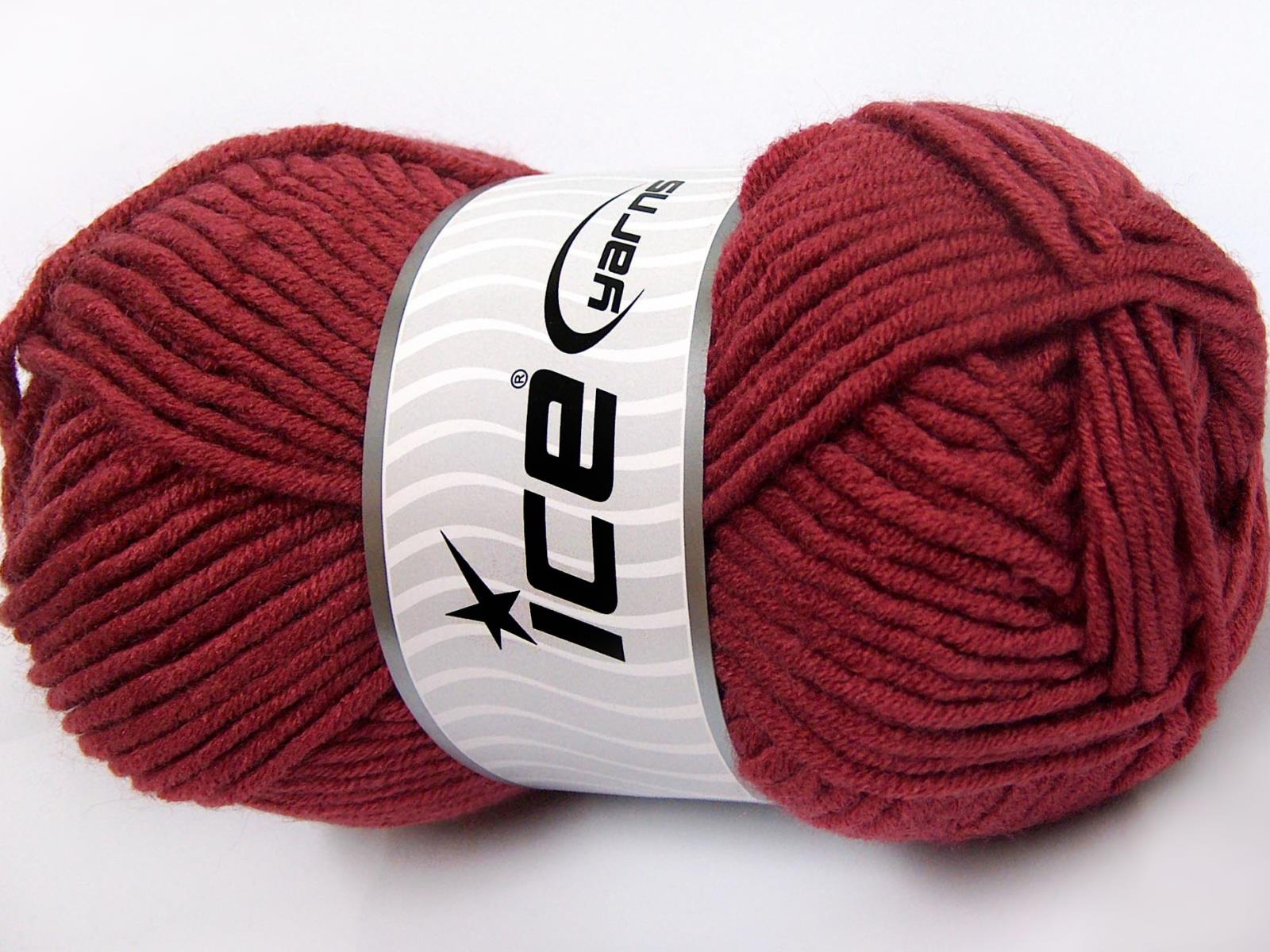 Merino Chunky Light Burgundy