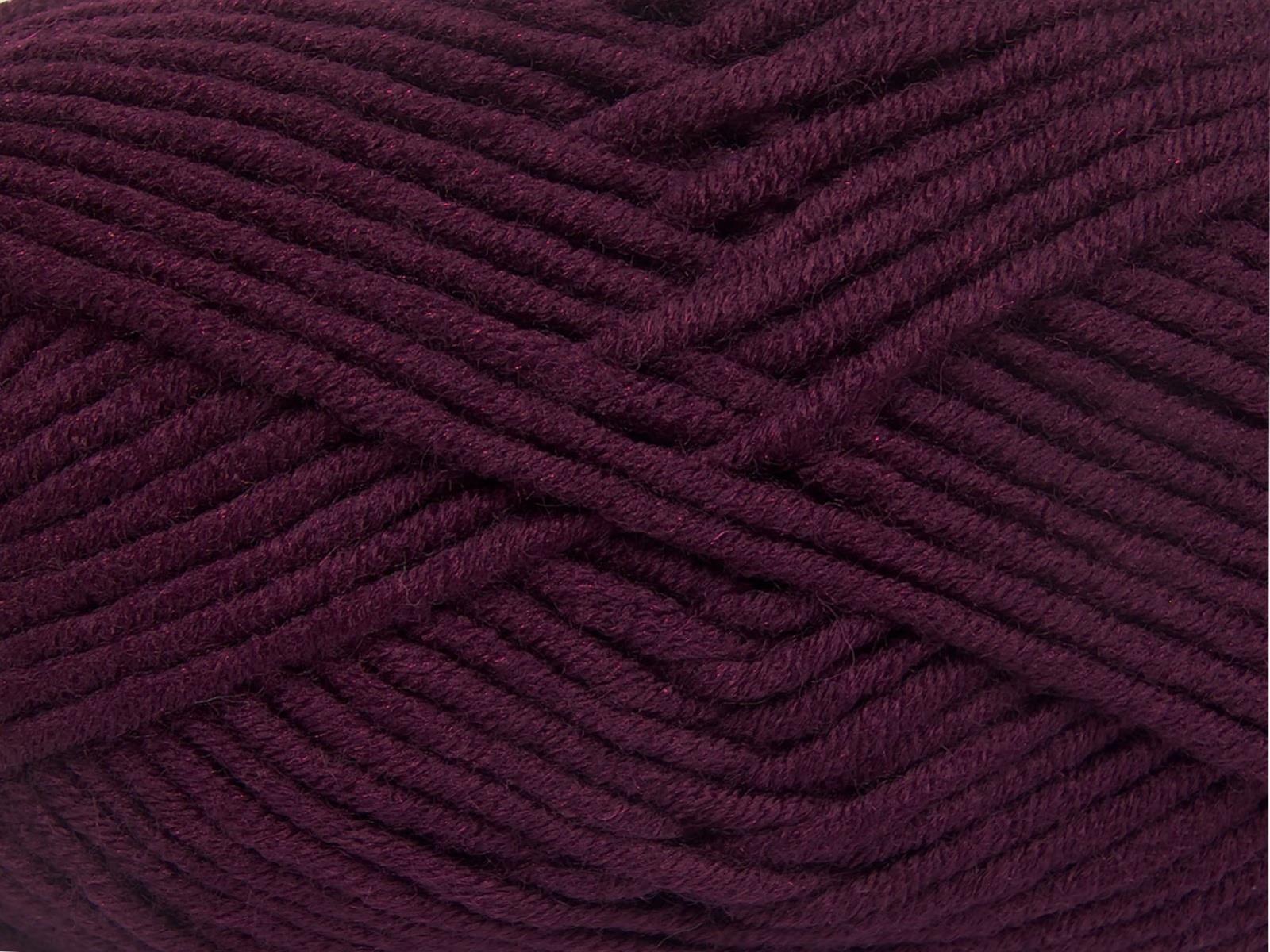 Merino Chunky Maroon
