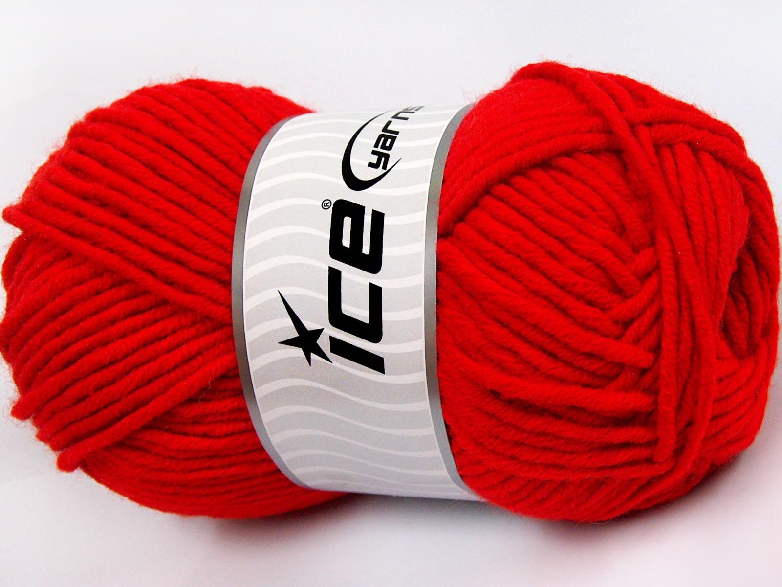 Merino Chunky Red