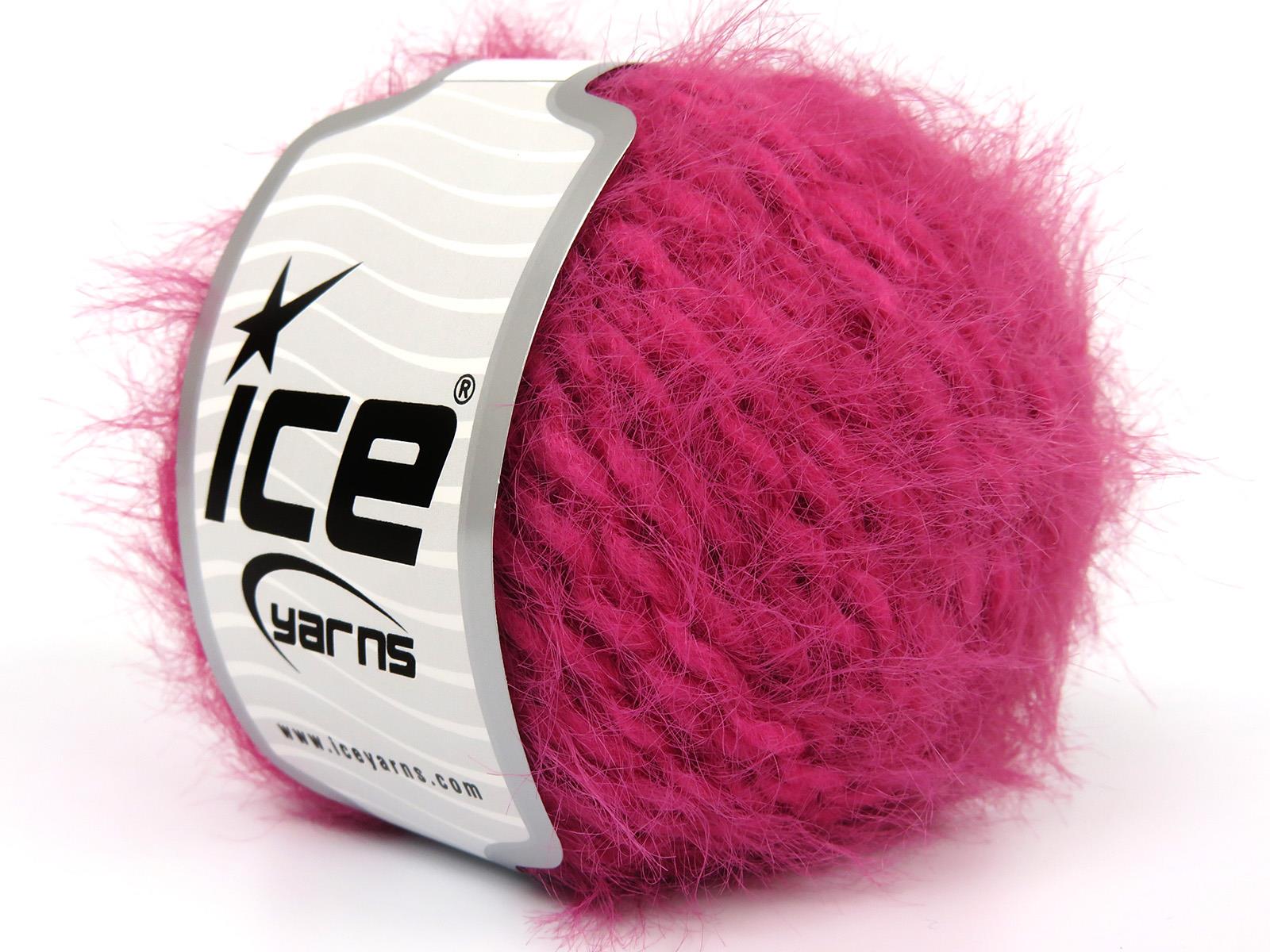 Merino Fur Fuchsia