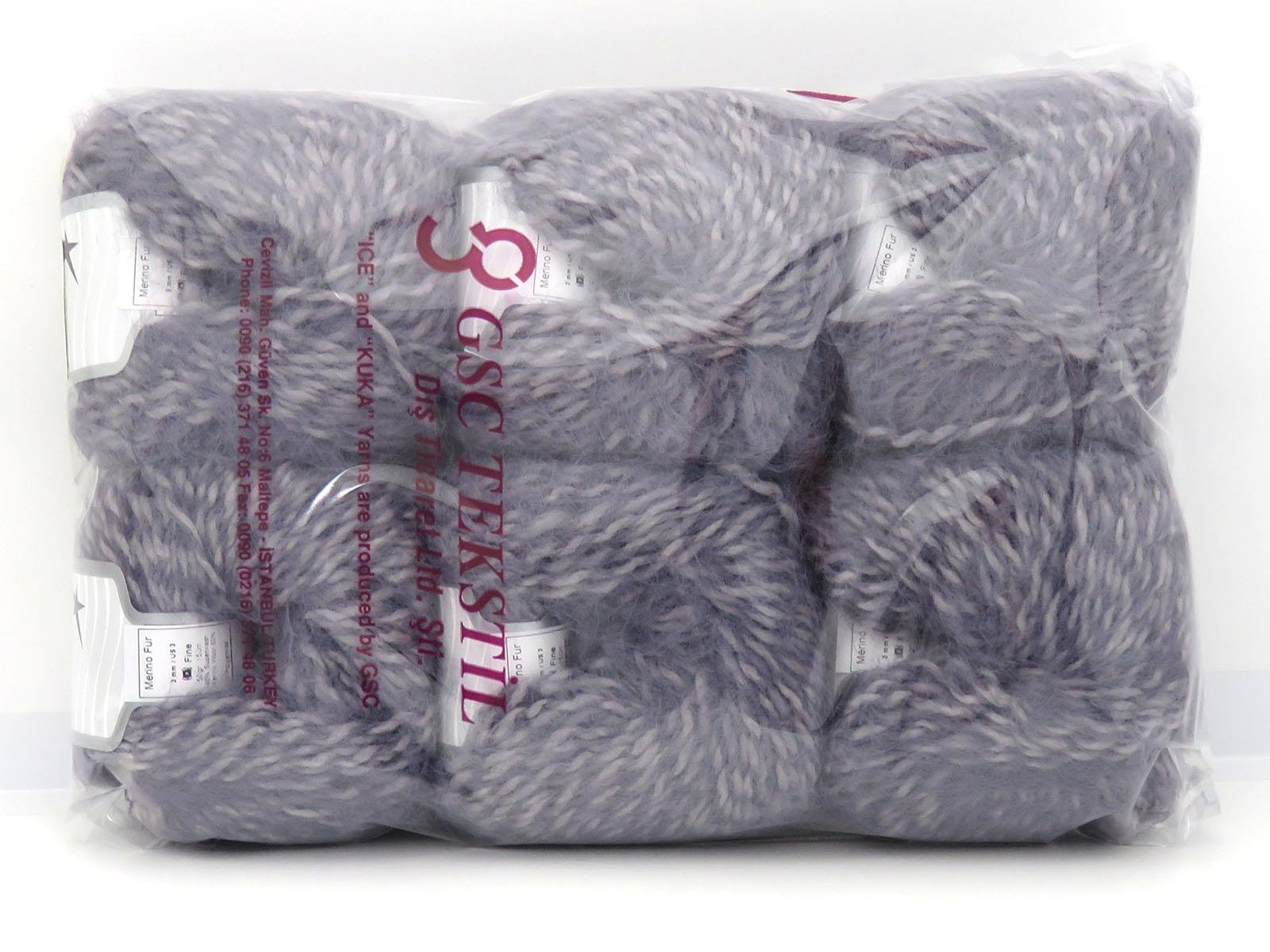Merino Fur Greyish Lilac