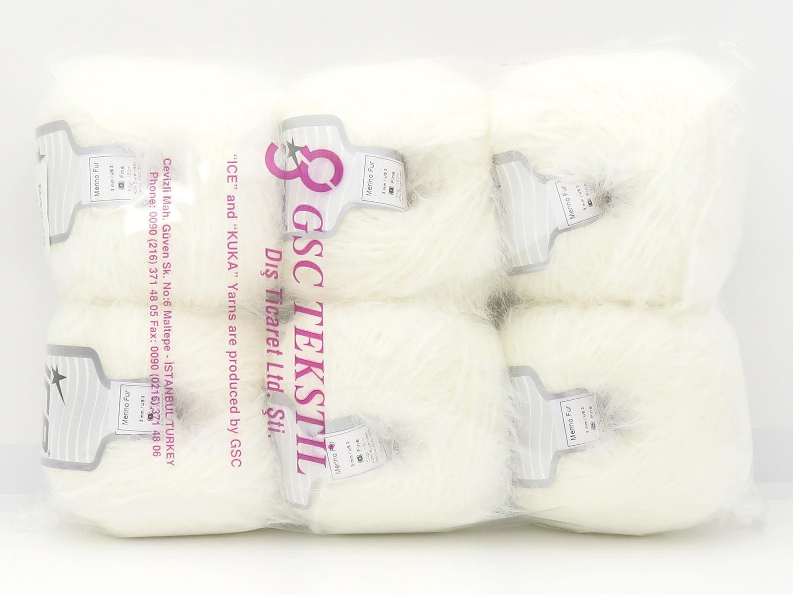 Merino Fur White