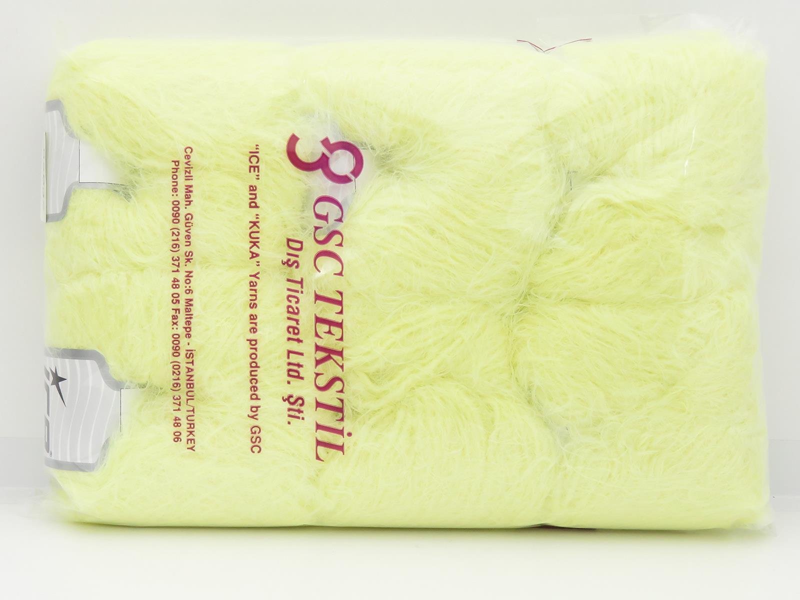 Merino Fur Worsted Light Yellow