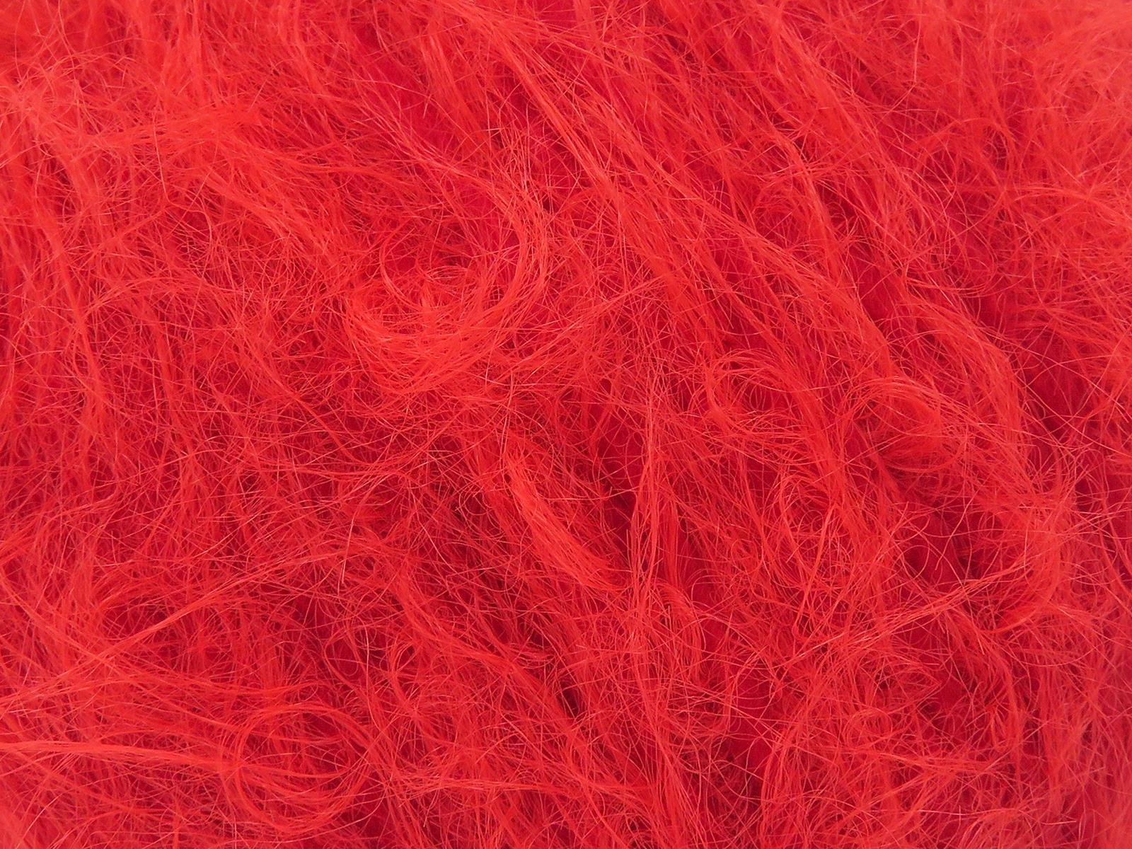 Merino Fur Worsted Red