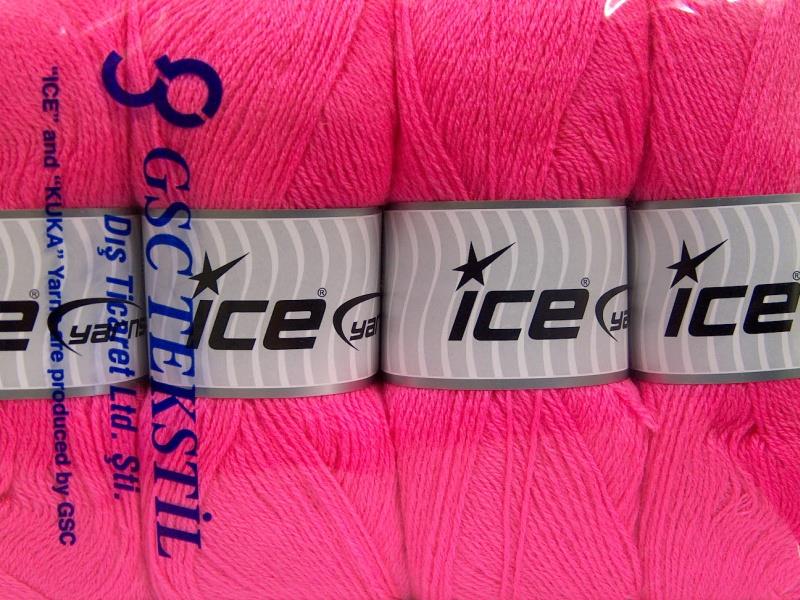 Merino Gold Bright Pink