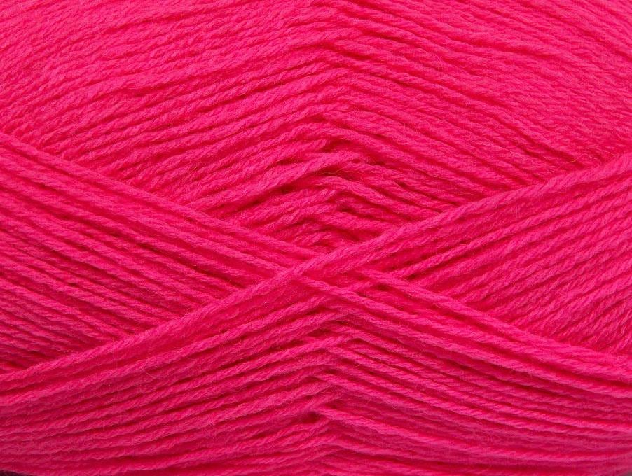 Merino Gold Bright Pink