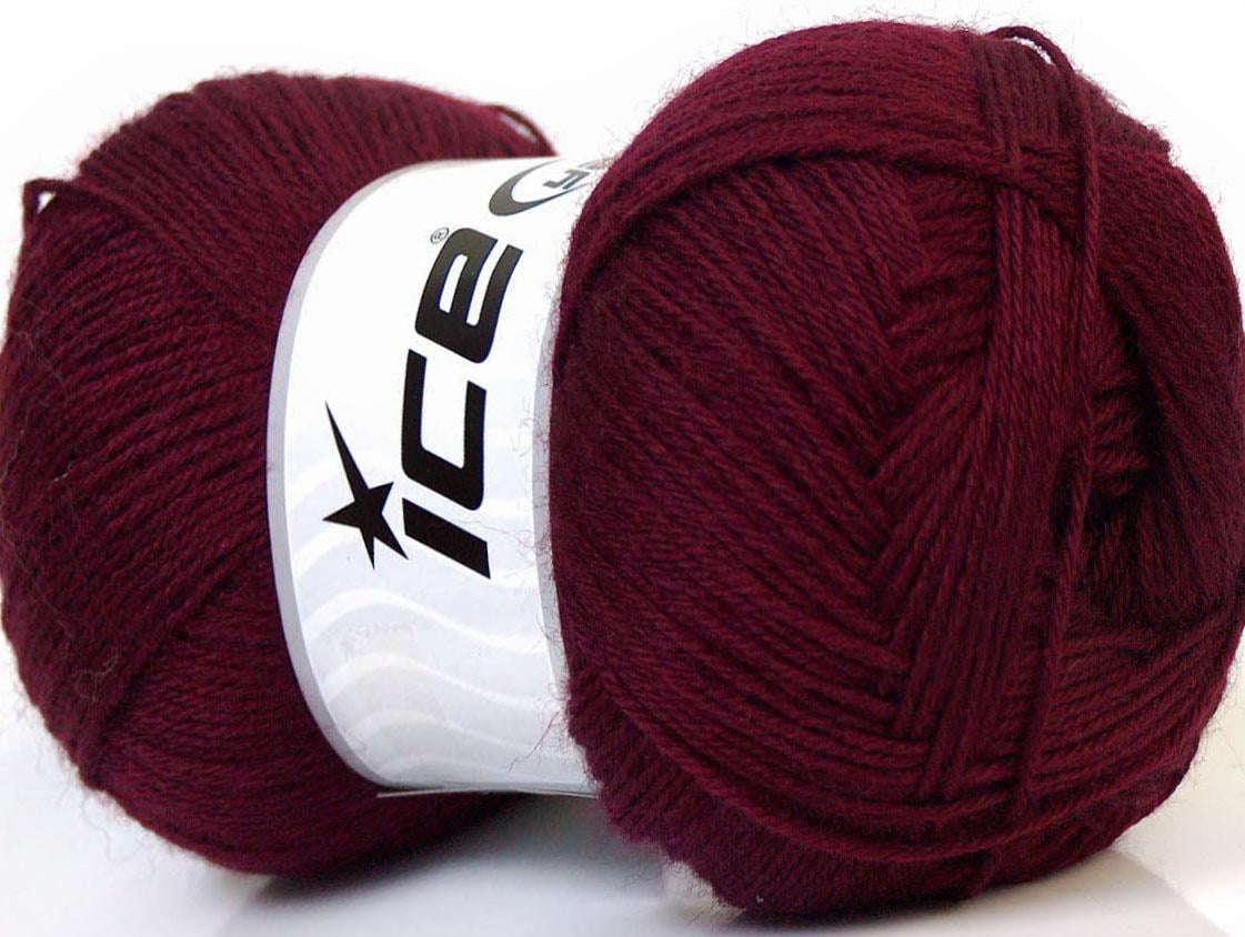 Merino Gold Burgundy