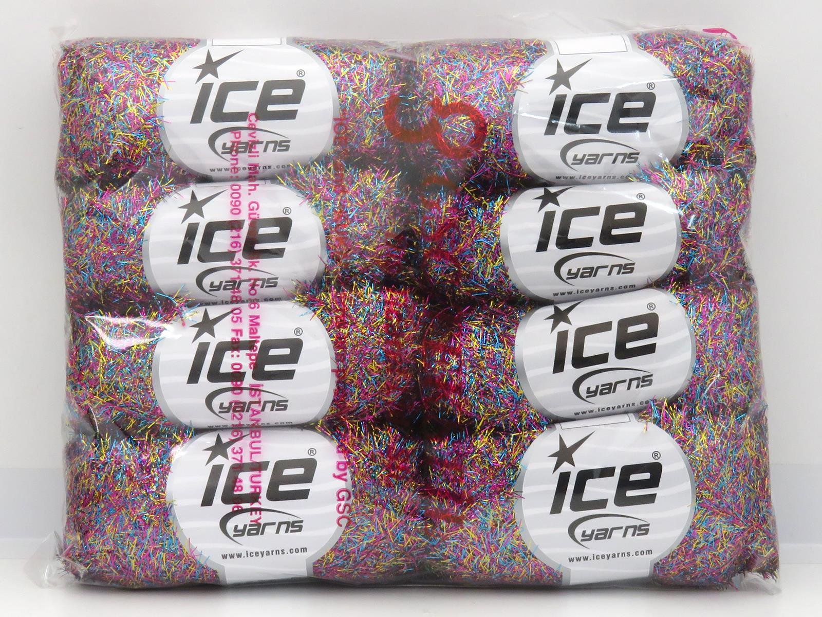 Metallic Glitz 25gr Pink, Turquoise, Gold