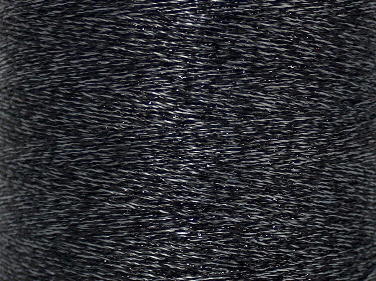 Metallic Thread Cone Black, Grey