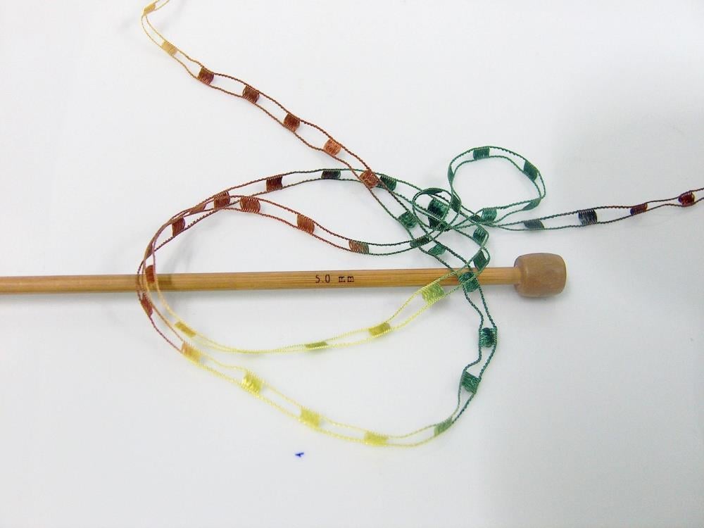 Mini Ladder Brown Shades, Green Shades