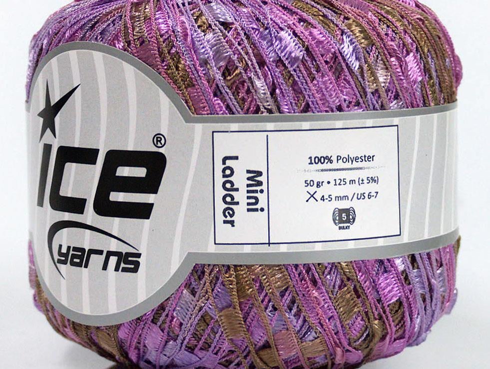 Mini Ladder Lilac, Camel, Orchid