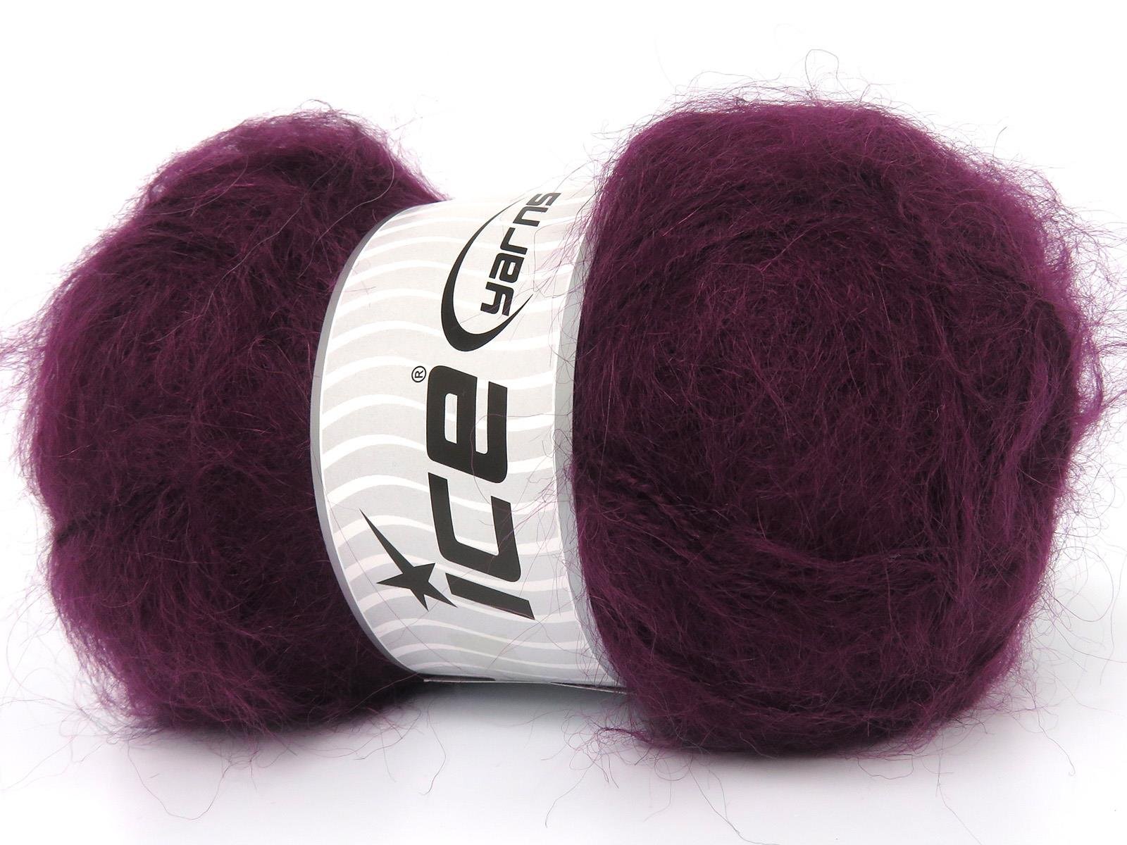 Mohair Classic Koyu mor