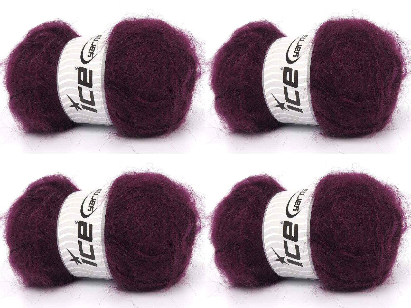 Mohair Classic Koyu mor