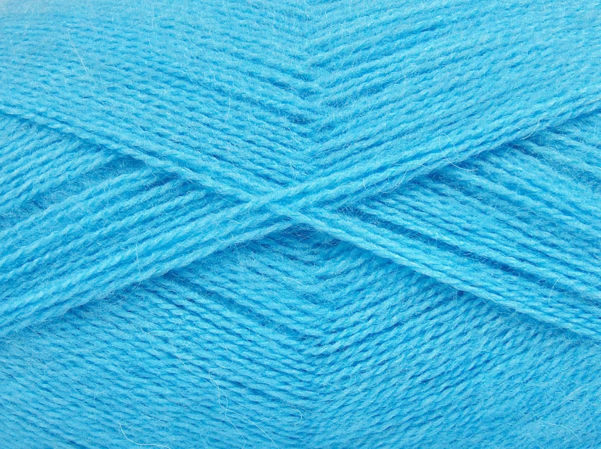 Mohair Pastel Baby Blue