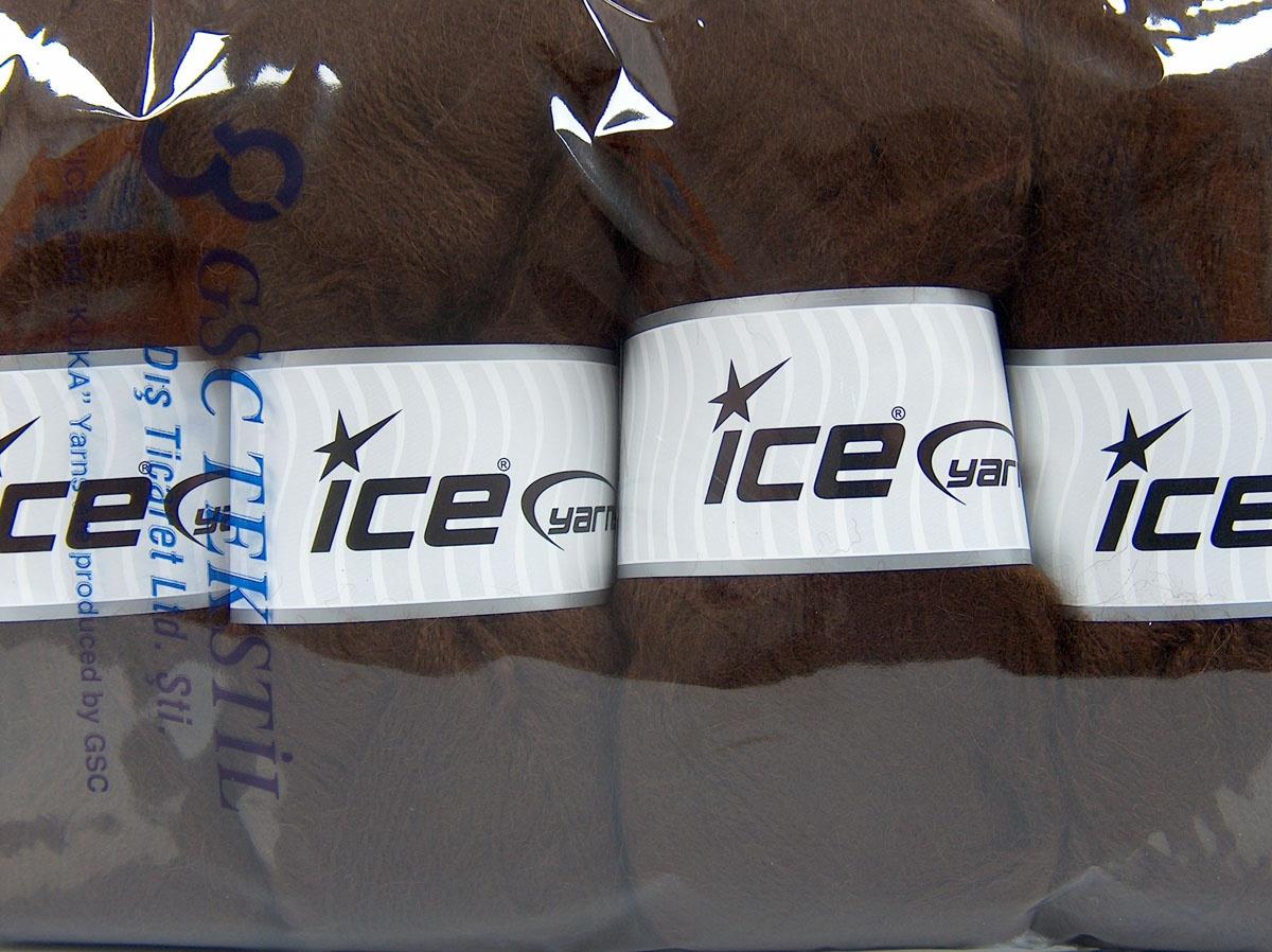 Mohair Pastel Dark Brown