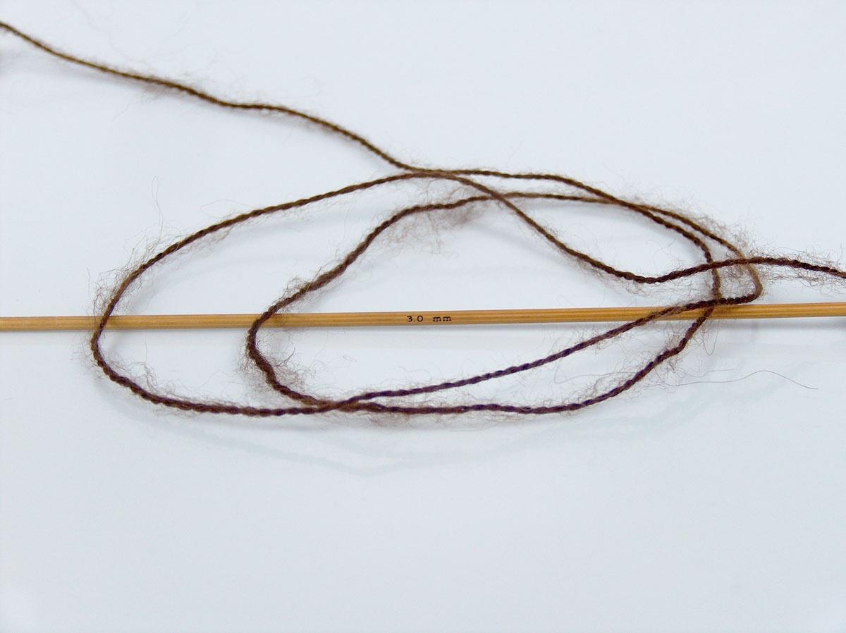 Mohair Pastel Dark Brown