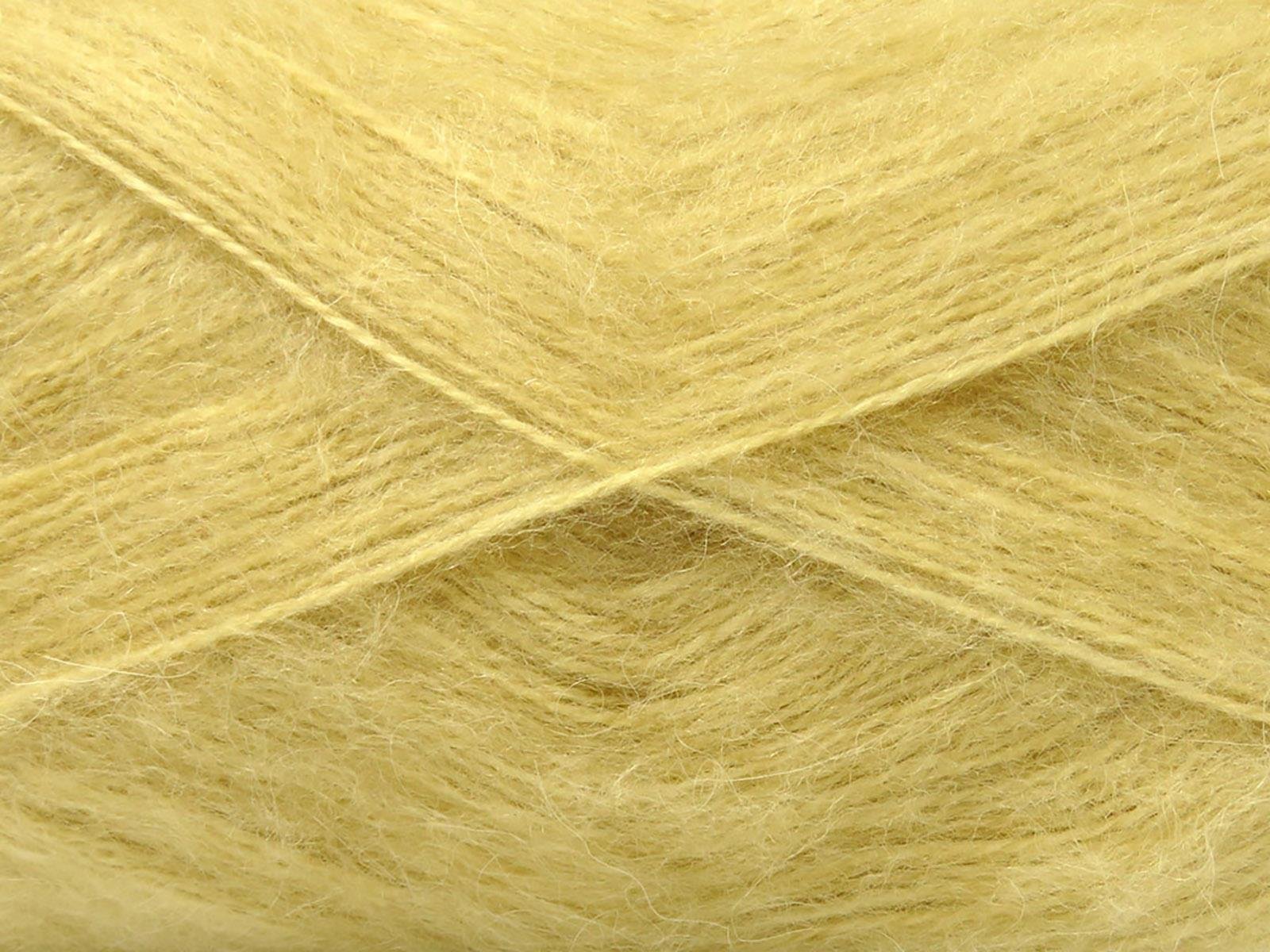 Mohair Pastel Dark Cream
