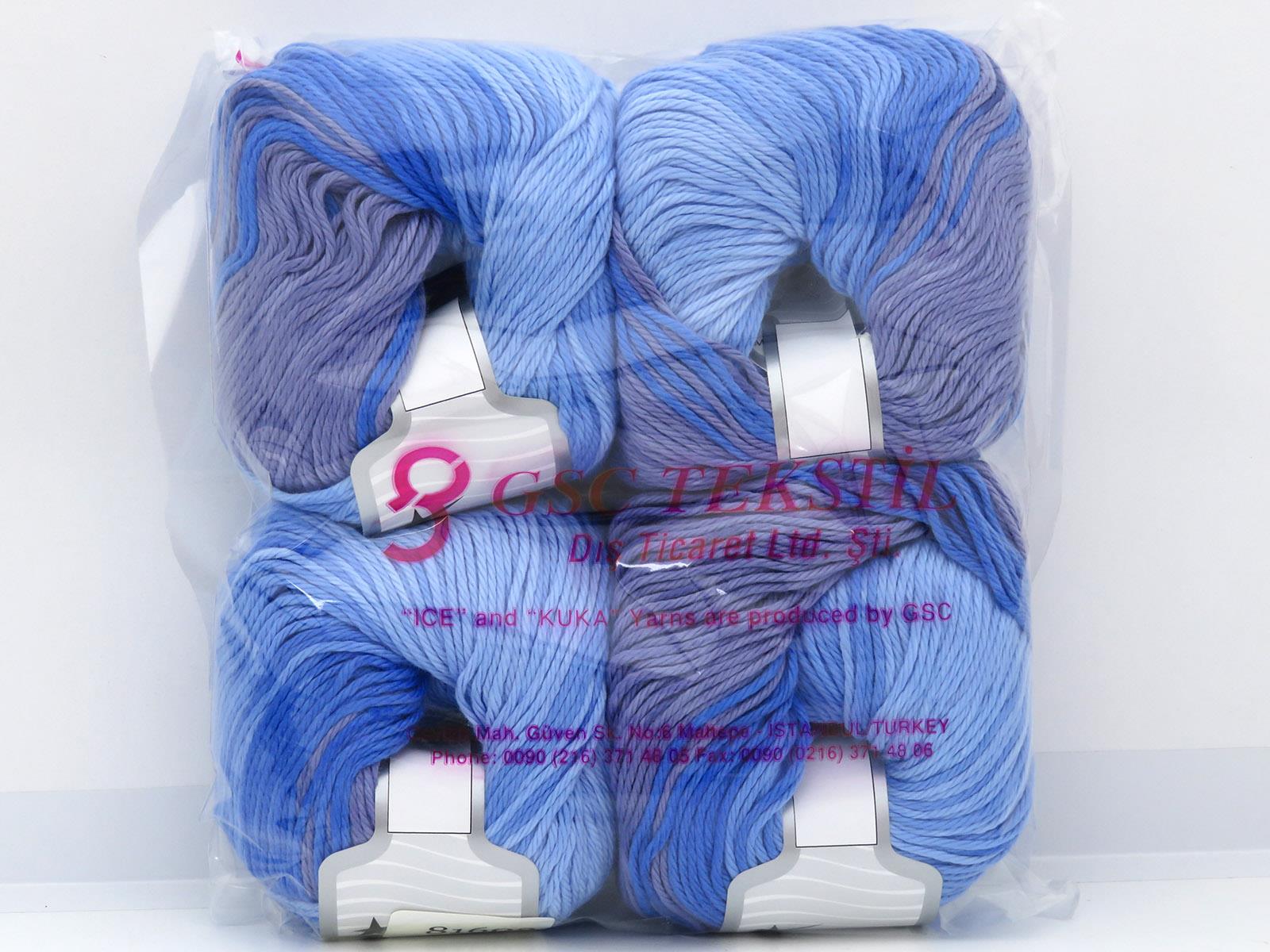 Mona Lisa Blue Shades, Light Lilac