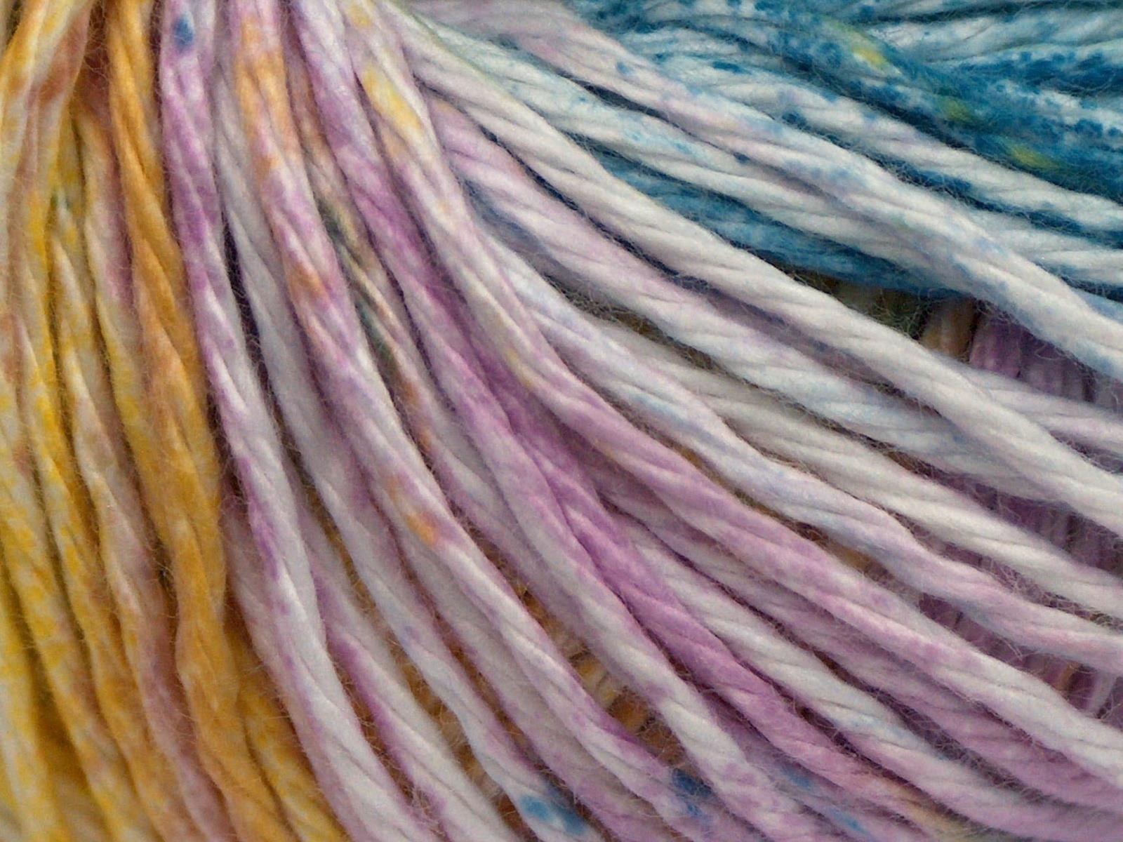 Mona Lisa Green, Yellow, Pink Shades, Oil Blue